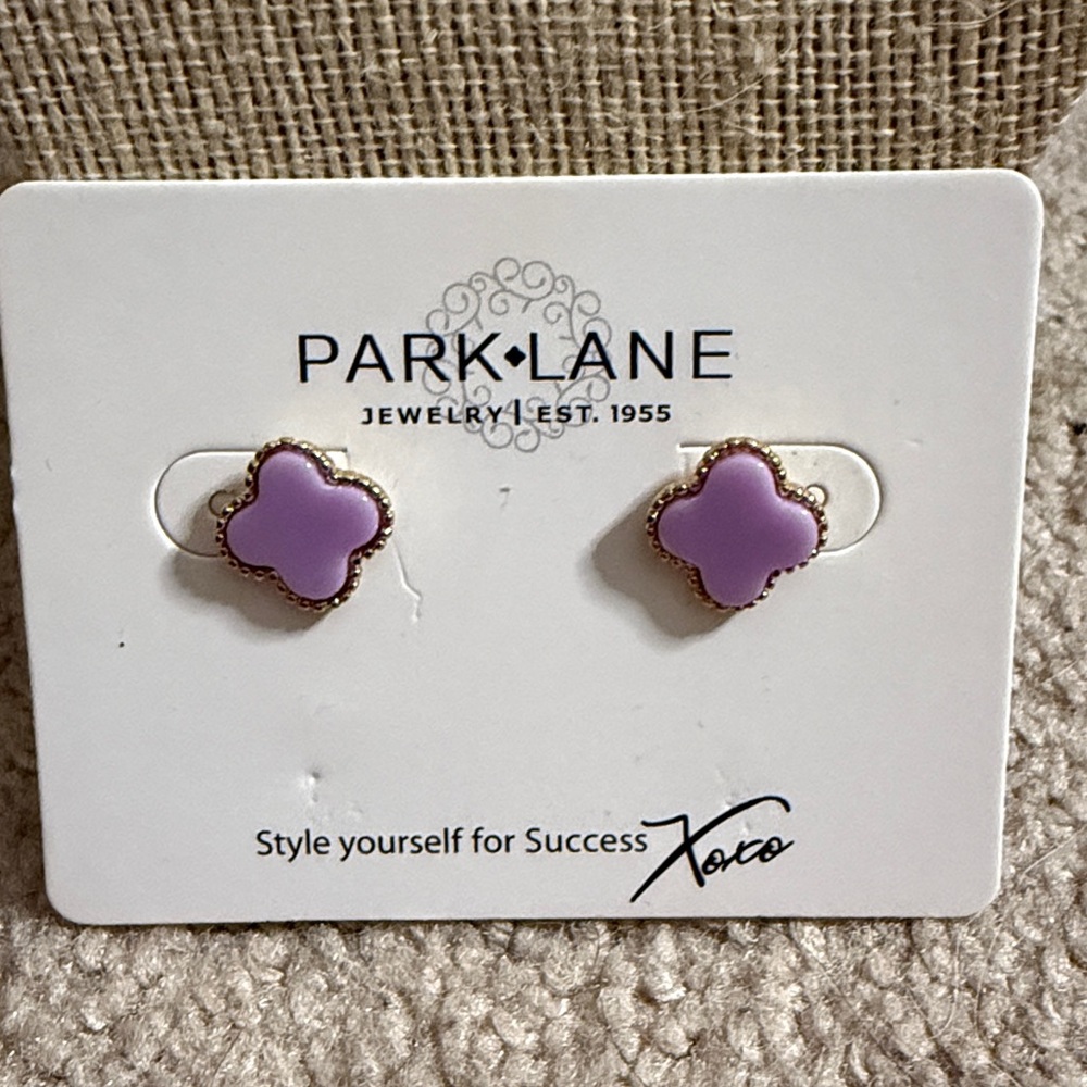 Park Lane Lavender Lana Studs